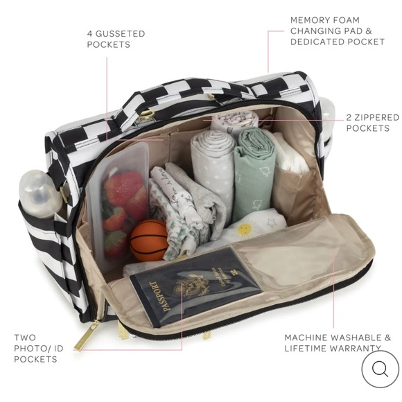 Jujube B.F.F. DIAPER BAG - THE FIRST LADY - Picture 8 of 8